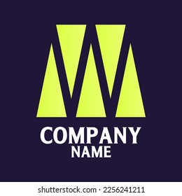 Un conjunto de plantillas simples para logotipos de marca. Ilustración del vector