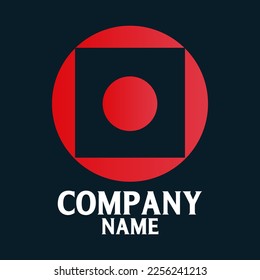 Un conjunto de plantillas simples para logotipos de marca. Ilustración del vector
