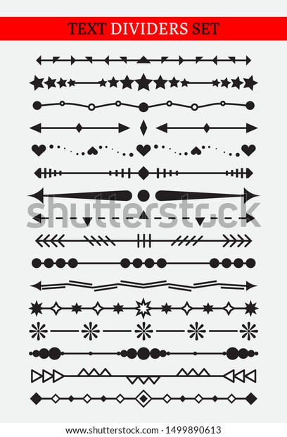 Set of simple various geometric\
frame borders. Vector illustration for your graphic\
design.