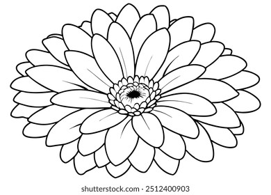 Set and Single flower Vector art