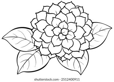 Set and Single flower Vector art