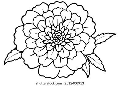 Set and Single flower Vector art