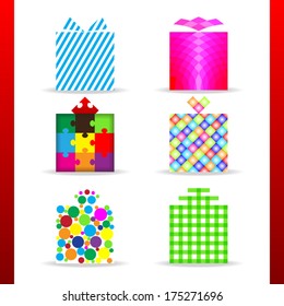 set of six gifts