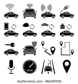 Autonomes Fahren Icon Images Stock Photos Vectors Shutterstock