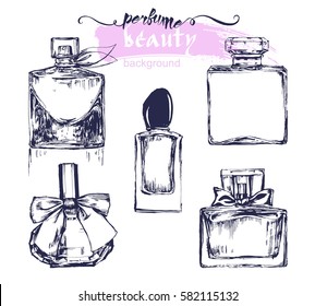 chanel perfume sketch