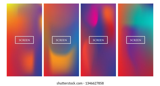 Set of skin vector for smartphone