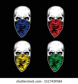 Download Skull Bandana Mask Images Stock Photos Vectors Shutterstock Yellowimages Mockups