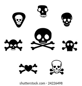 Set of Skulls