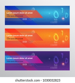set of slider design for web