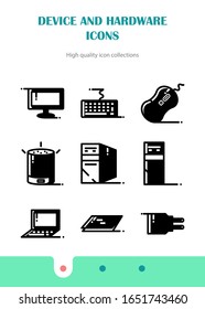 Conjunto de dispositivos y gadgets inteligentes
