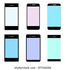 Set of smart phones