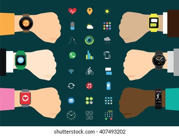Set of Smart Watches