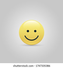 Set of smile icons. emoji. 