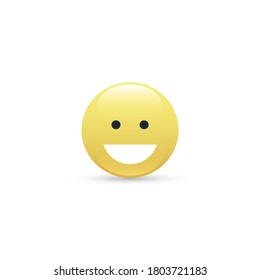Set of smile icons. emoji. 