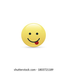 Set of smile icons. emoji. 