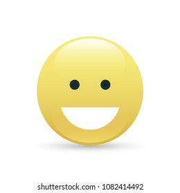 Set of smile icons. emoji. emoticons