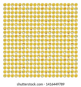 Set of smile icons. emoji. emoticons