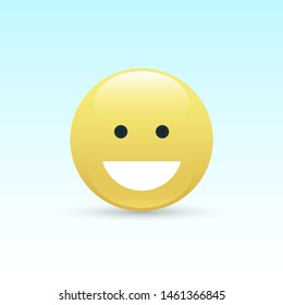 Set of smile icons. emoji. emoticons