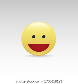 Set of smile icons. emoji. emoticons