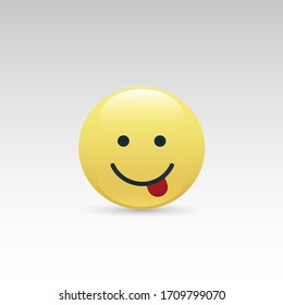 Set of smile icons. emoji. emoticons