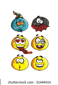 Set of smileys1