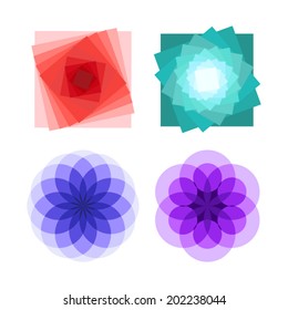 Set of smooth transition effects