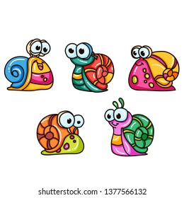 
set of snails 