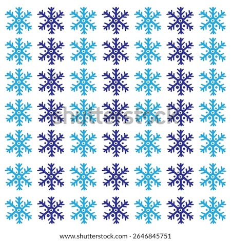 Set of snow lines icon. Christmas snowflake icons isolated. Snowflake icon outline style silhouette. blue Snowflake symbols. Snow icon Editable vector on a white backgrounds, eps10 