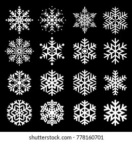 Set of snowflake winter isolated on white background. Weather illustration ice collection. Xmas frost snow flake isolated silhouette symbol.
abstractartbackgroundbeautifulbluecelebrationchristmascoldc