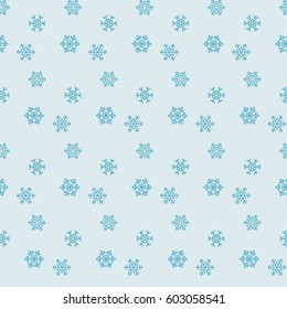 Set of snowflakes.
