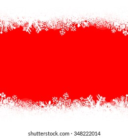 set of snowflakes for background, vector version