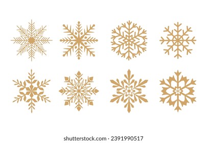 Snowflakes-Weihnachtsschnee-Snowflakes-Design-pro VektorVektorgrafik