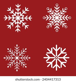 Vector de diseño de flancos de nieve