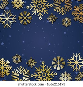 set of snowflakes on purple background vector illustration design