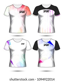 Set of soccer or football jersey template t-shirt style, Design your football club vector illustration