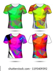 Set of soccer or football jersey template t-shirt style, Design your football club vector illustration