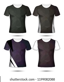 Set of soccer or football jersey template t-shirt style, Design your football club vector illustration