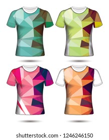 Set of soccer or football jersey template t-shirt style, Design your football club vector illustration
