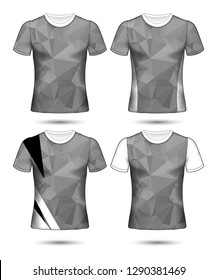 Set of soccer or football jersey template t-shirt style, Design your football club vector illustration
