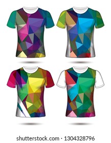 Set of soccer or football jersey template t-shirt style, Design your football club vector illustration