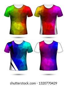 Set of soccer or football jersey template t-shirt style, Design your football club vector illustration