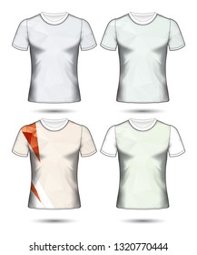Set of soccer or football jersey template t-shirt style, Design your football club vector illustration