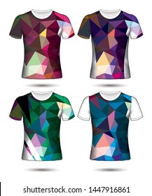Set of soccer or football jersey template t-shirt style, Design your football club vector illustration