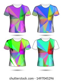 Set of soccer or football jersey template t-shirt style, Design your football club vector illustration