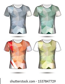 Set of soccer or football jersey template t-shirt style, Design your football club vector illustration