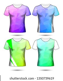 Set of soccer kit or football jersey template for football club
