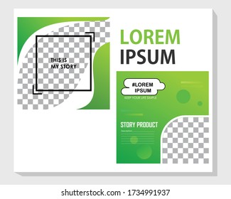 Set of Social Media banner Post design for business social media post templates. minimalist editable banner design template vector, Colorful geometric graphic design layout template for advertising