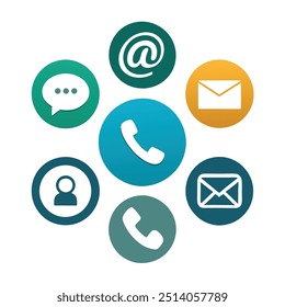 Set of Social Media icons