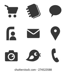 Set social media icons