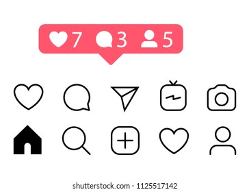 2,470 Instagram comment icon Images, Stock Photos & Vectors | Shutterstock